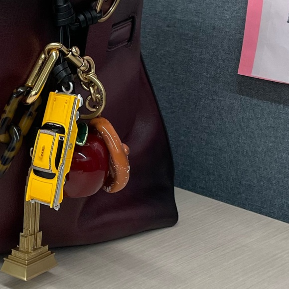 Coach Small Pretzel Bag Charm - Picture 3 of 4